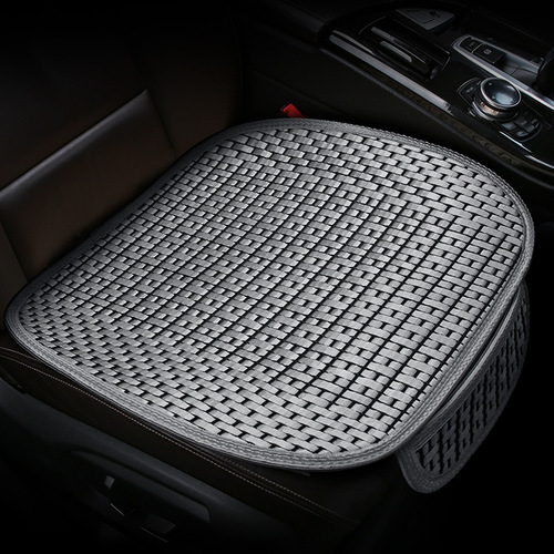 Cross-border automotive seat pads summer cool pads three-piece ice silk four-season car seat pads two-seat rear car seat pads wholesale