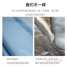 布纱一体窗帘布全套带杆卧室家用双开加厚全遮光客厅大气新款成品