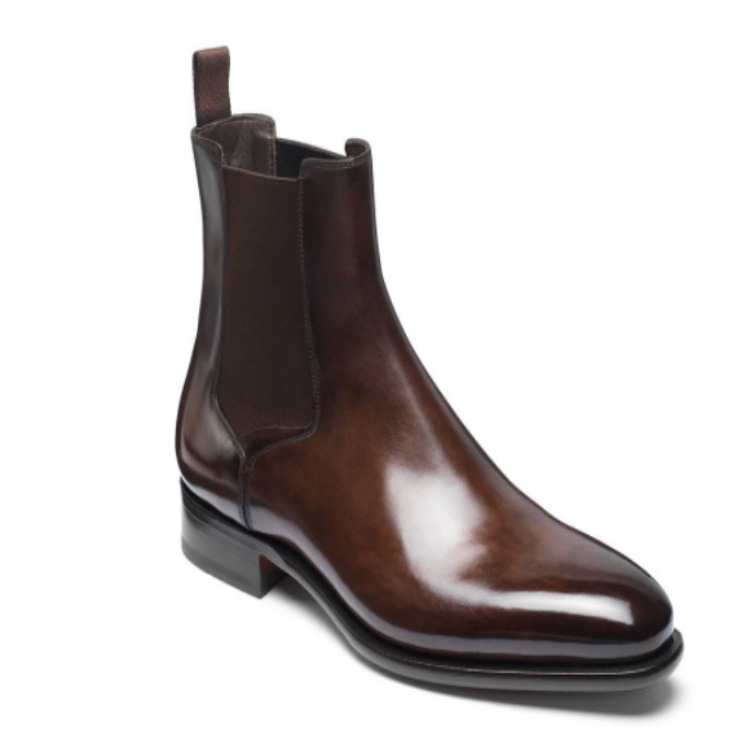 Cross-border men's Chelsea boots PU leat...