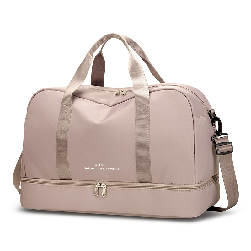 Nouveau sac de voyage décontracté et minimaliste pour femme, sac à main léger, sac de voyage sur courte distance, sac de sport et de fitness de grande capacité_voghion.com