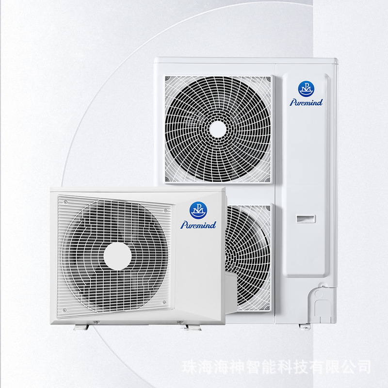 Foreign Trade Central Air Conditioner Household One-To-Five Commercial Frequency Conversion 10Kw Central Air Conditioner