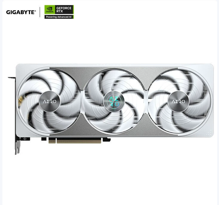 Видеокарта (GIGABYTE) GeForce RTX 5080 AERO OC SFF 16G — Blackwell, 16 ГБ GDDR7, SFF-ready