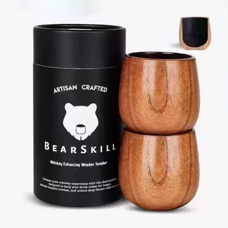 Чашка из карбонизированного мармелада в японском стиле