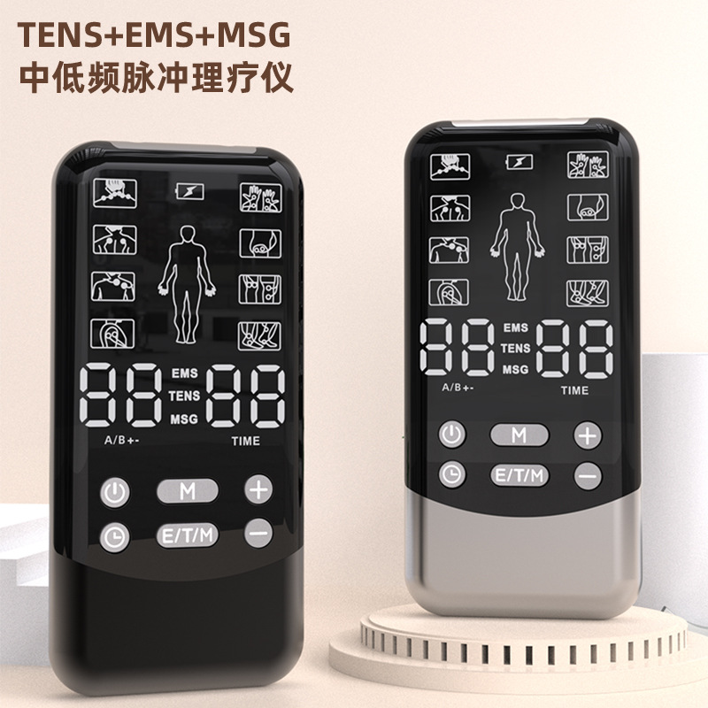 EMS transfronterizo inteligente digital meridiano aparato de fisioterapia masajeador de pulso de baja frecuencia masajeador de pulso de microcorriente