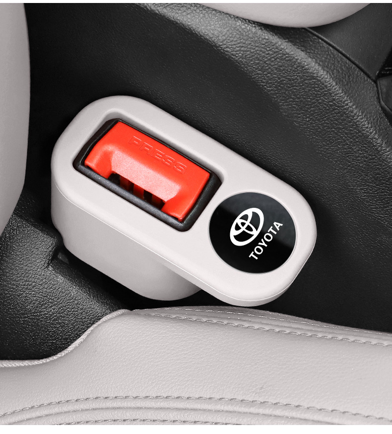 Applicable to Toyota Corolla Camry RAV4 Rongfeng Landa Asian Dragon Seat Belt Socket Protective Cover Fixed