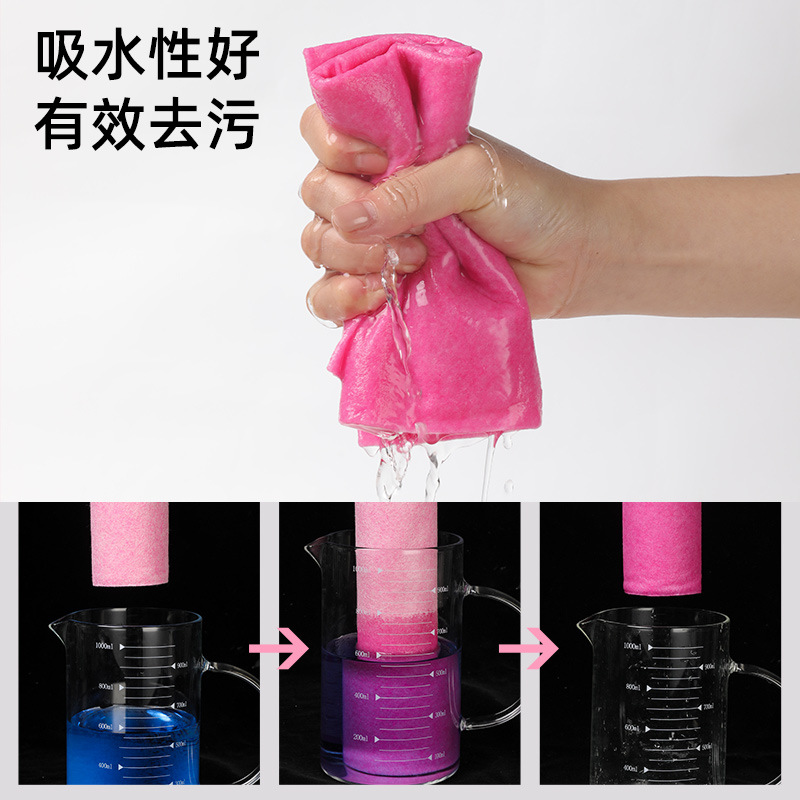 Fabricante de toallas de cáscara de coco un rollo entero al por mayor paño de plato de eliminación de aceite para el hogar paño de cáscara de coco sin pelusa absorbente