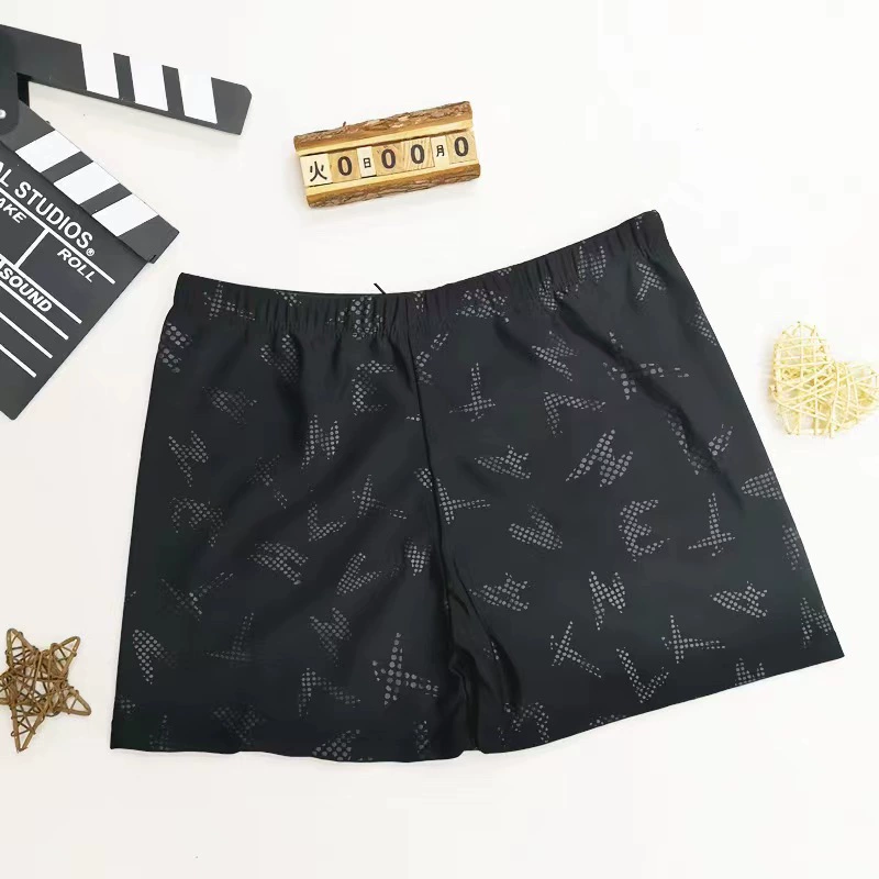 Новые мужские свободные плавки с защитой от смущения, дышащие большие размеры, консервативный купальник с горячей весной, пляжные брюки, повседневные шорты с пузырьками