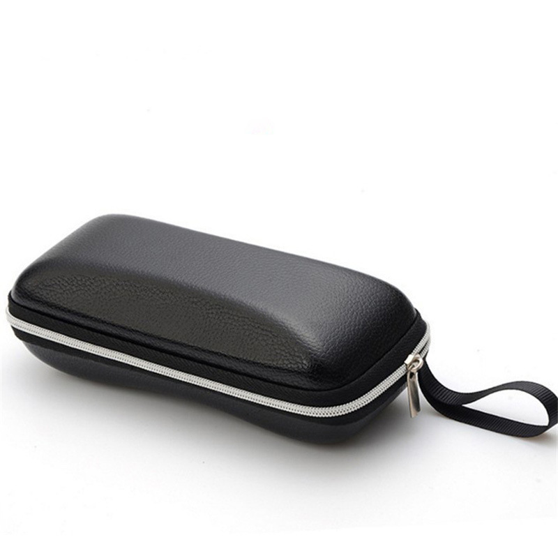 Caja de cartón blanco Oxford Zipper Glass Case PVC Botón Caja de gancho Caja de gafas de sol resistente a la compresión Accesorios de caja plegable 1