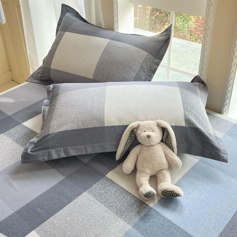 Funda de almohada de algodón Un par de fundas de almohada de algodón puro 48x74 Funda interior de núcleo de almohada para niños domésticos individuales 2025 Nuevo estilo