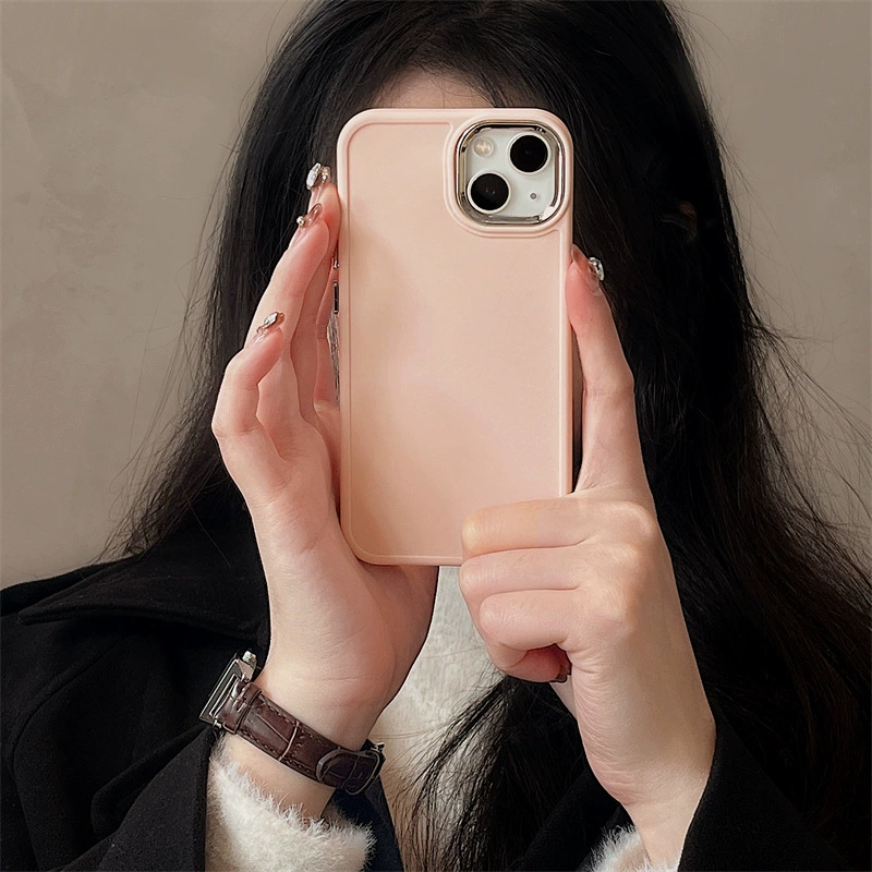 Apple, минималистичный совместимый чехол, iPhone 14, стиль высокого качества, iphone, 15promax, 12