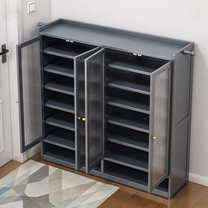 Новая многослойная полка для обуви, домашний вход, большая вместительная полка для обуви, пылезащитный прозрачный шкаф для обуви, простой входной шкаф для хранения