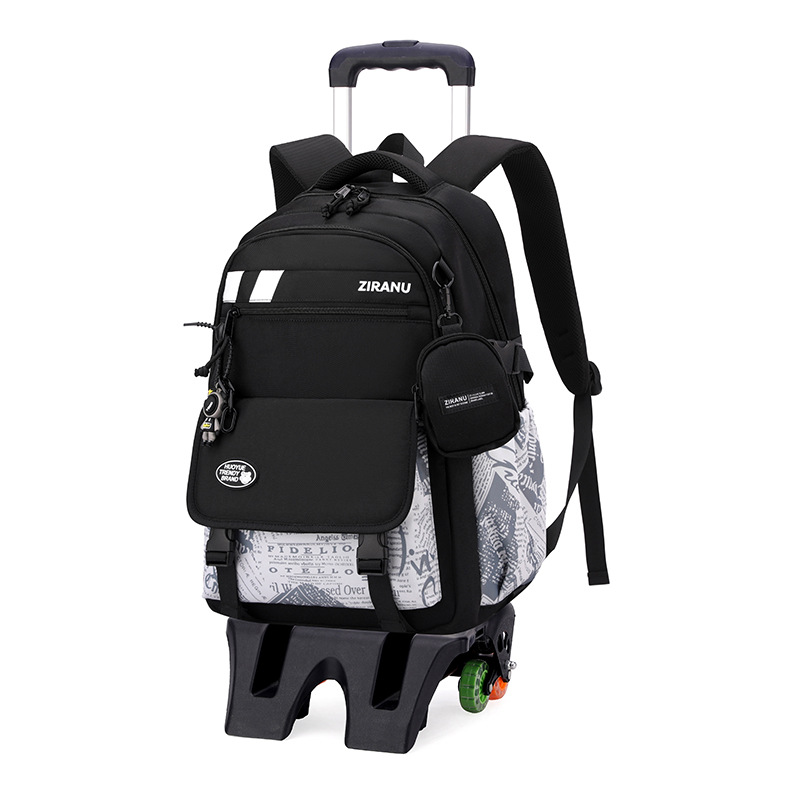 Pescado natural nuevo tipo de mochila de tirón de escuela secundaria simple de alta calidad en mochila de estudiantes de escuela secundaria mochila de gran capacidad