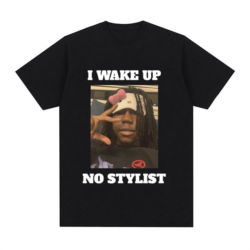 Singer Graphic Loneliness No Stylist Destroyed T-Shirt T-Shirt Rap Me Hip Hop Cotton Men's Funny Wake up