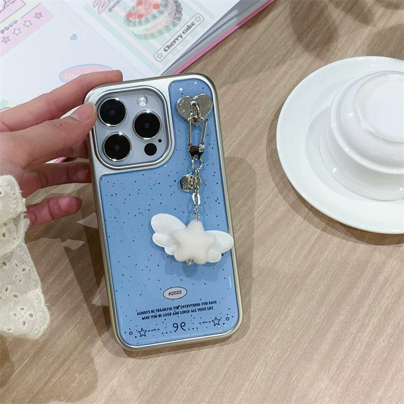 Apple, совместимый с брендом кулон с бантом, iPhone16, чехол для телефона, iPhone15 Pro, iPhone14 Pro, 16promax, pro13