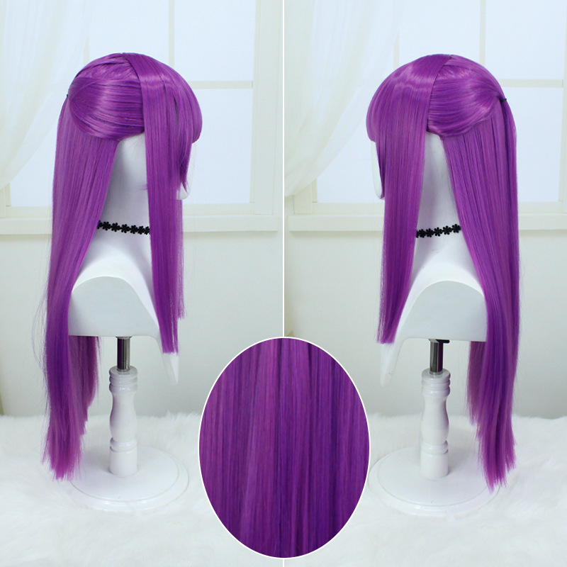 新しい葬儀のフリリアンフェレン cos ウィッグ模擬頭皮トップロングヘア偽毛ヘッドギア卸売|undefined