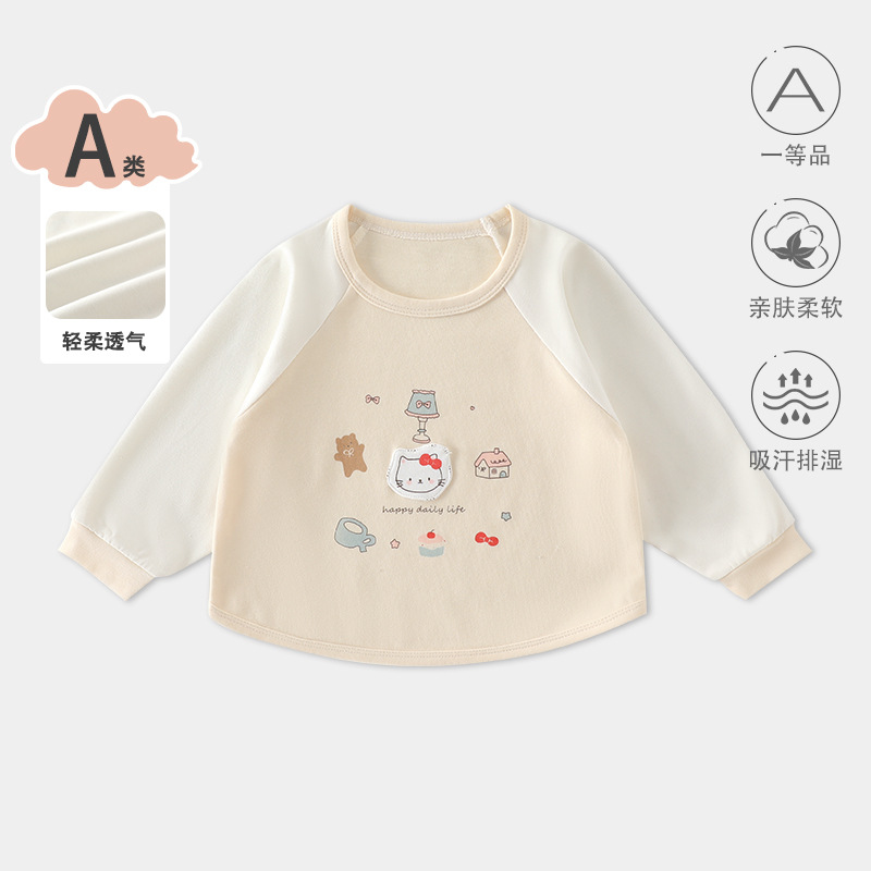 Capa de algodón de cuatro estaciones, chaqueta de bebé delgada, chaqueta de aire acondicionado, chaqueta de verano para niños