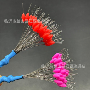Rod Slightly Bean Olive-shaped Space Bean Top Bean Anti-collision Bean Platform Fishing Luya Space Bean Large Line Group Space Bean Fishing Gear