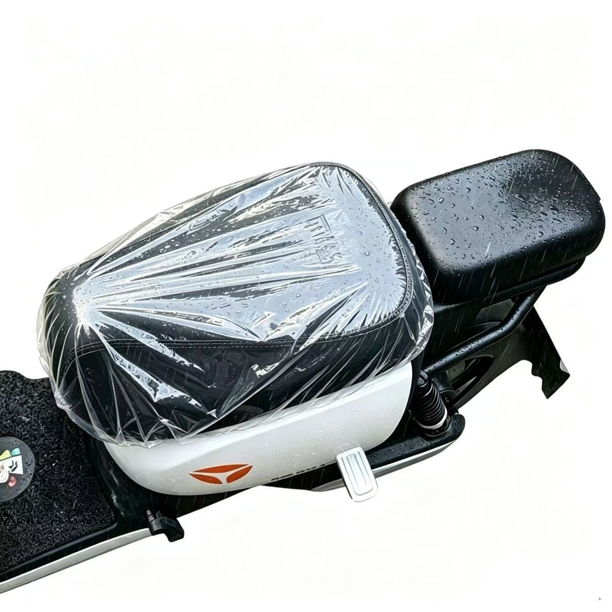 Waterproof and dustproof electric vehicle seat cover, impermeable to water, thickened waterproof 14-mil seat cushion cover PVC