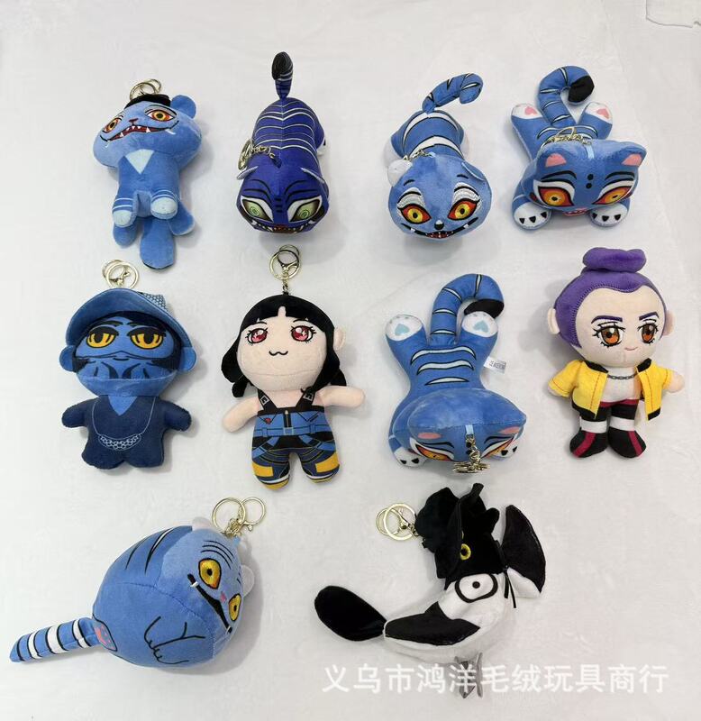跨境新品 kpop demon hunters plush 恶魔猎人女团毛绒公仔玩偶|undefined