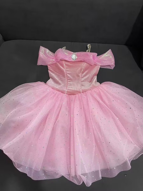 子供バレエスカート女の子エルサプリンセスブルーダンスパフォーマンス衣装プロフェッショナルチュチュスカートパフォーマンス衣装チュチュスカート|undefined