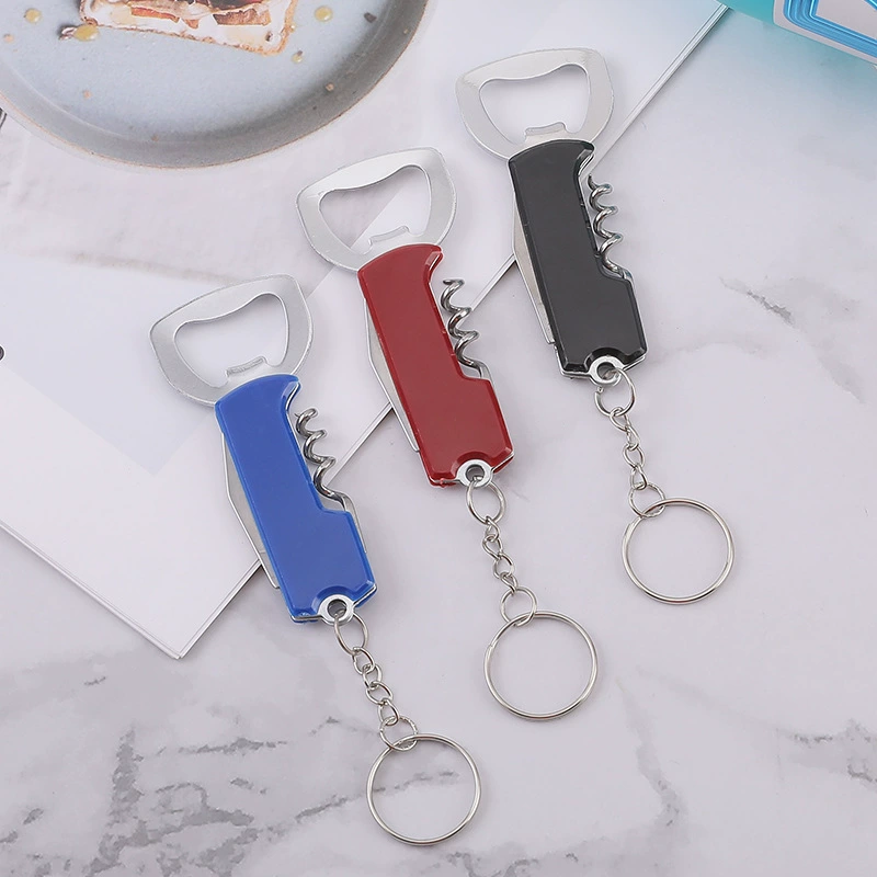 Из Нержавеющей Стали Открывалка Для Бутылок Бытовой Многофункциональный Вино Открывалка Для Бутылок Маленький Портативный Вино Открывалка