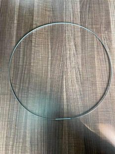 Factory Wholesale Plastic Coated Flat Steel Wire, Galvanized Flat Steel Wire Ferrule Buckle for Tent, Flying Saucer Raincoat Steel Wire