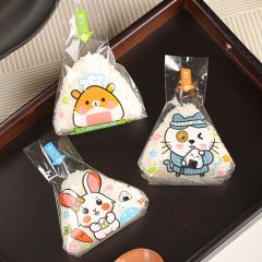 日本製三角おにぎり包装袋紙特殊海苔寿司型包装袋食品グレード電子レンジ加熱可能