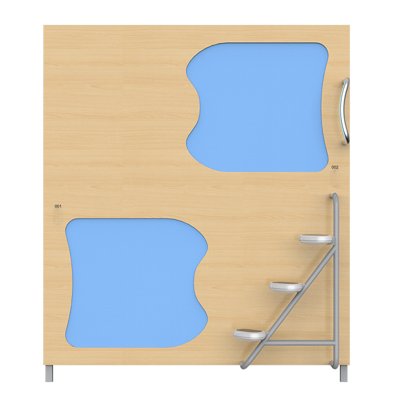 Superior e inferior litera espacio cápsula apartamento Hotel doble estante cama espacio cápsula adulto escuela dormitorio casa Cama