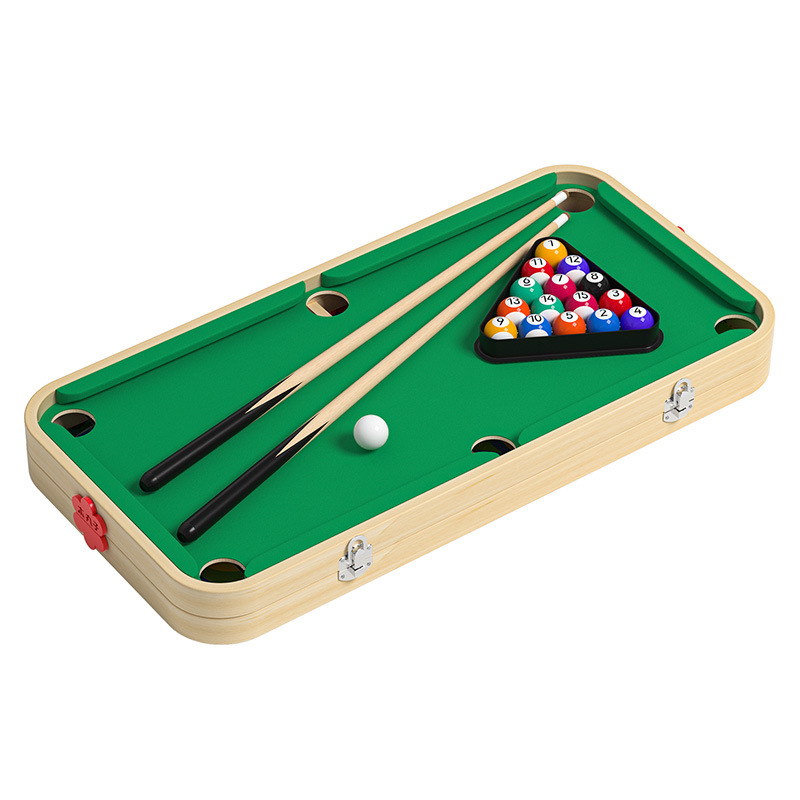 Junio juegos de mesa de billar para niños y niñas juguetes caseros tablero de mesa pequeño para niños de billar y ajedrez pequeños y grandes