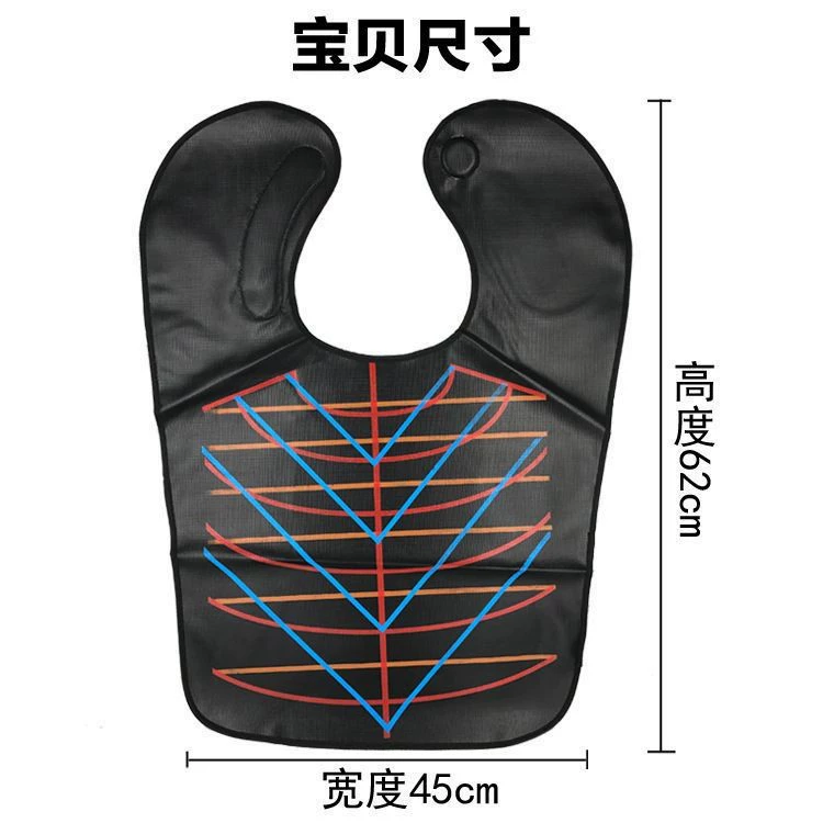 Парикмахерские инструменты для химической завивки и окрашивания, утолщенные наплечники, прямые продажи с фабрики, шаль в масле, полосатая парикмахерская шаль, водонепроницаемая.