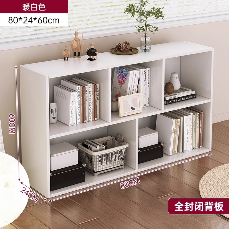 Estante de libro simple estante de piso sala de estar armario combinado armario de casa armario de almacenamiento armario de dormitorio armario bajo librería