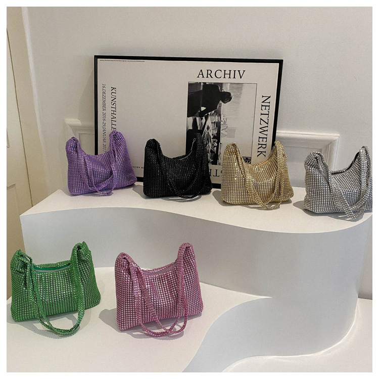 172g Weight Sewing Thread Fashion Element Zipper Closure Type Single Shoulder Strap Strap Type Underarm Bag Bags Type Daily, Shopping Occasion Pu Leather Material Solid Color Pattern All Seasons Season Women's Gender Streetwear Style Square Shape Small Size Women's Small Pu Leather Solid Color Streetwear Sewing Thread Square Zipper Underarm Bag 24