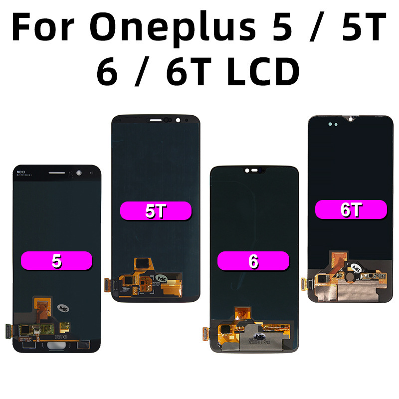 Aplicable a OnePlus 6 / 7 / 8t / 9 Pro RT Nord ce2 / 3 Ace Screen Assembly