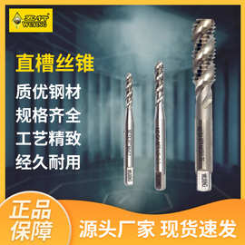 丝锥直槽先端机用丝攻不锈钢专用攻牙钻头 M2粗牙细牙螺纹麻花钻