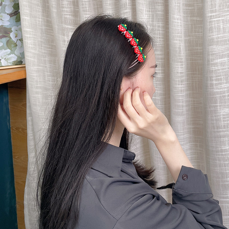 2022 nuevo estilo pelo roto artefacto peine para el cabello niños niña insertar peine accesorios para el cabello flequillos de niña acabado tocado de horquilla de verano