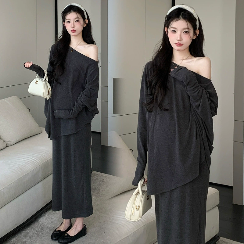 Набор для беременных 2025 новая мода новая горячая мама с тонким животом