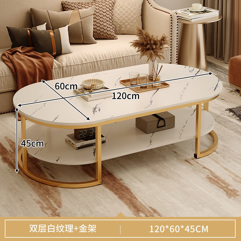 Mesa de té sala de estar mesa de té doméstica alquiler de casa sofá simple moderna y lujosa nueva pequeña mesa de casa pequeña