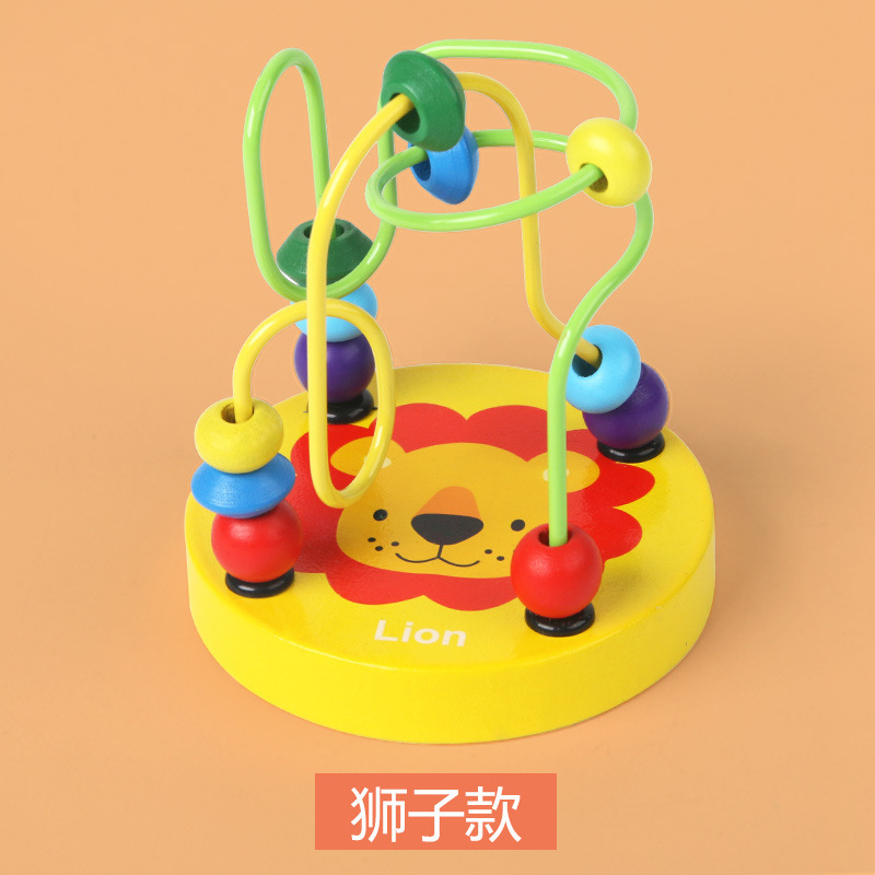 儿童玩具智力小绕珠串珠早教益智婴儿颜色认知幼儿园宝宝教具批发|undefined