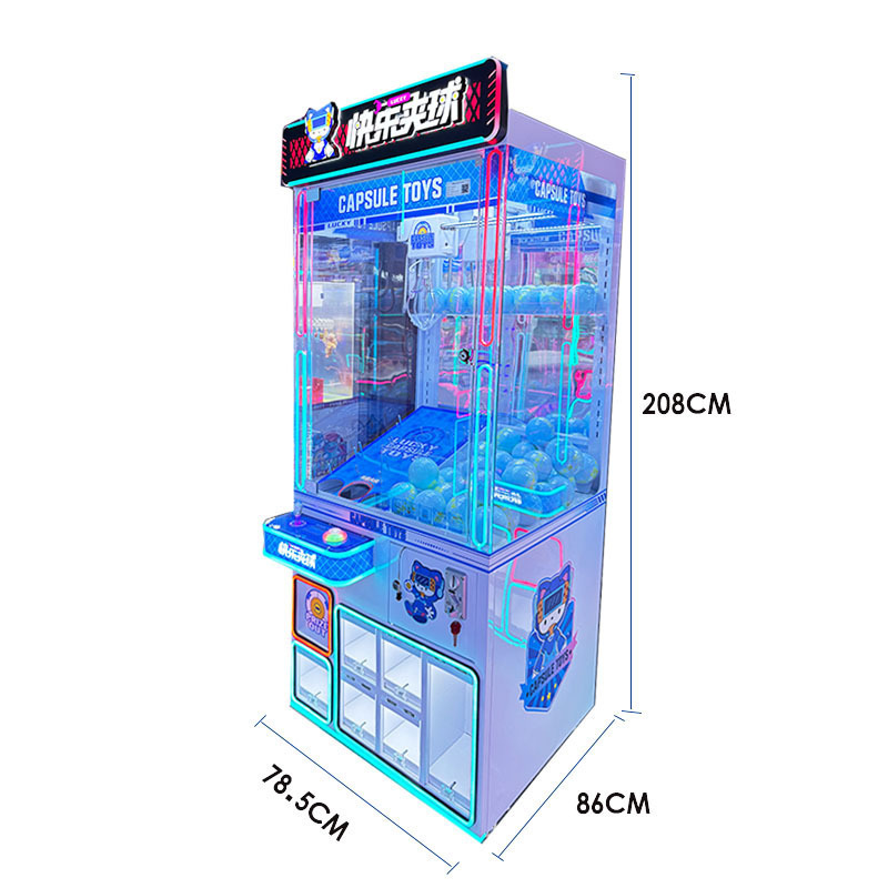 máquina de juego de monedas transfronterizas empujar y agarrar una máquina de muñeca