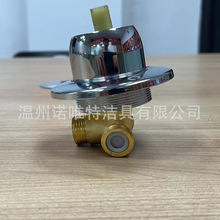诺唯特工厂批发价格单主体淋浴屏三通混水阀配件黄铜主体材质便宜