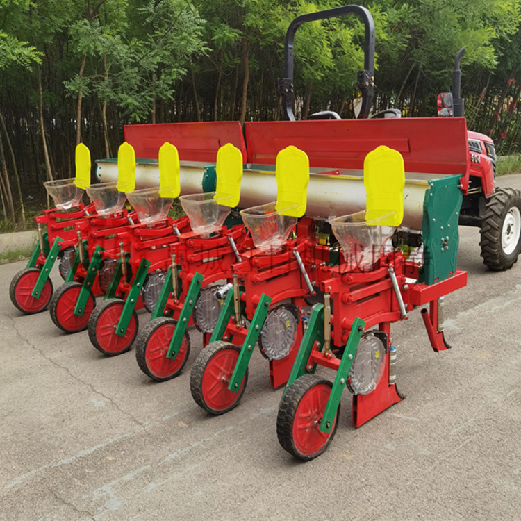6行精密玉米播种机  悬浮式玉米大豆播种机  大豆播种施肥免耕机