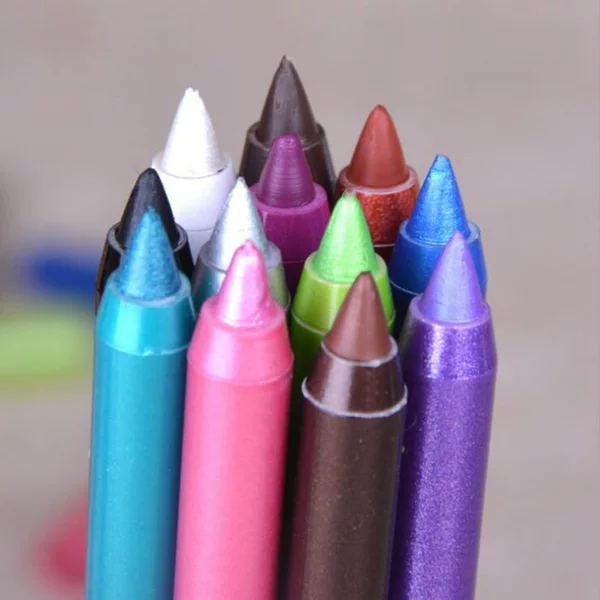 Cross-Border Davis Fashion Makeup Big Eye Eyebrow Pencil Eyeliner Lip Liner