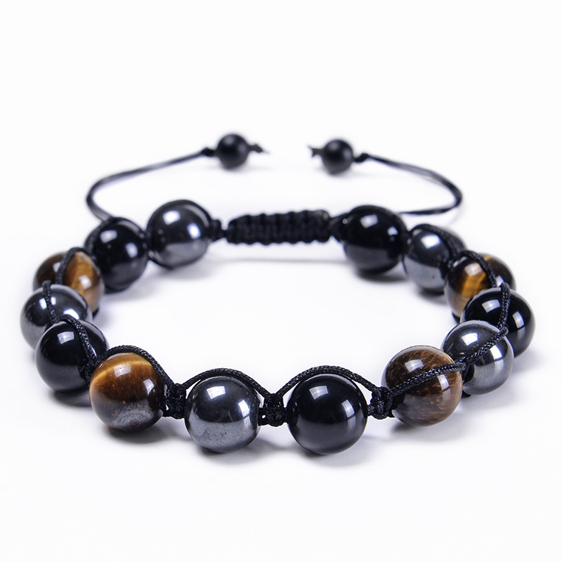 Fashion Gradient Color Agate Handmade Bracelets 1 Piece