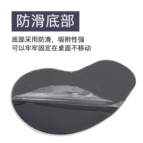 Silicone wristband mouse pad wholesale thickened soft non-slip silicone handrest wristband office game solid color mouse pad