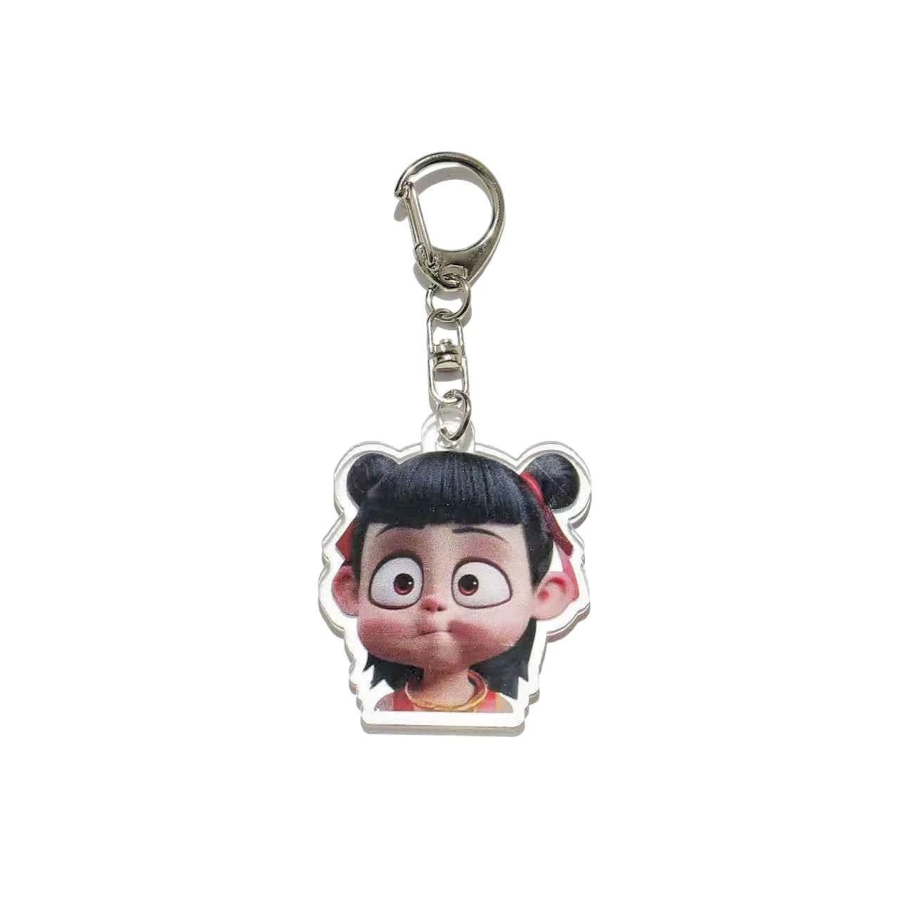 Acrylic cute keychain, backpack accessory for friend, Birthday gift