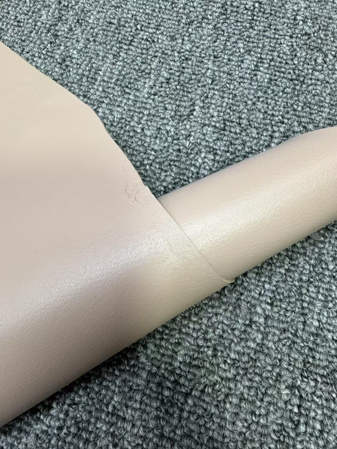 A564头层奶杏色羊皮里皮 0.7-0.8Mm合适做里皮