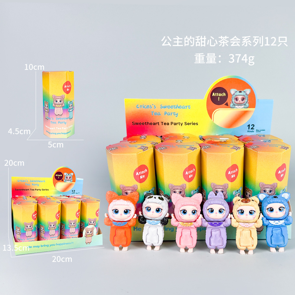 Figuras decorativas transfronterizas – adornos de coche o móvil, muñecos animados hechos a mano, venta por lotes