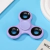 Black weighted top, Light purple