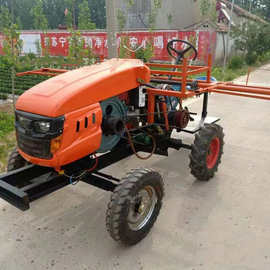 厂家销售15马力四轮前抖带子 四轮滴灌带收获机价格图片