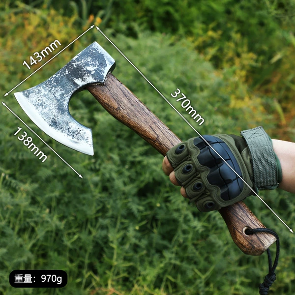 Кемпинговая версия, кованая поверхность, Niman hand axe